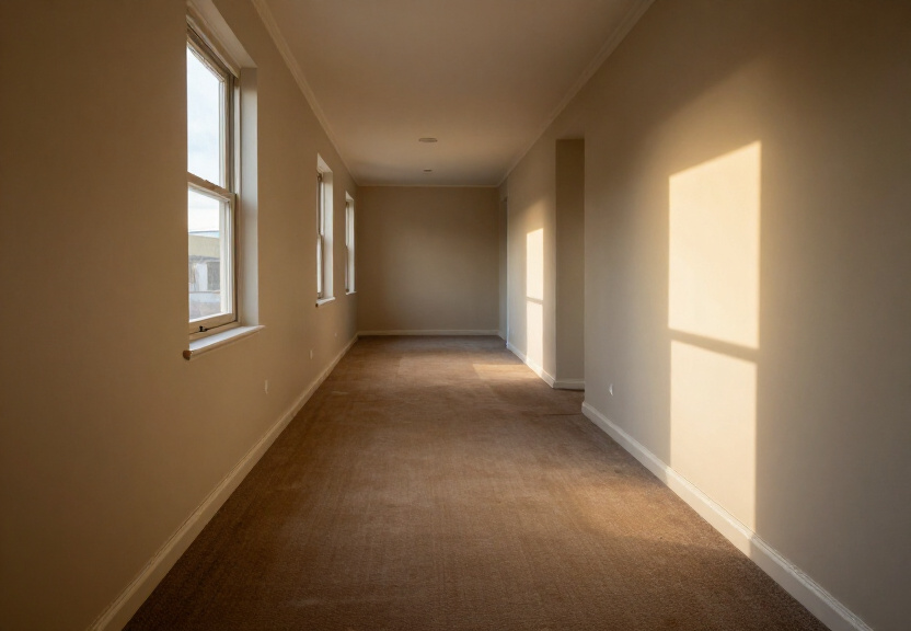 Dry and restored living room in Annangrove after flood cleanup